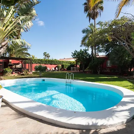 4 Bed Maspalomas Villa. Tropical Garden Pool Holiday home