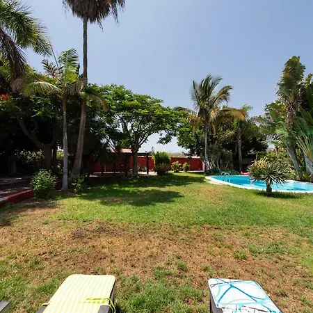4 Bed Maspalomas Villa. Tropical Garden Pool Holiday home